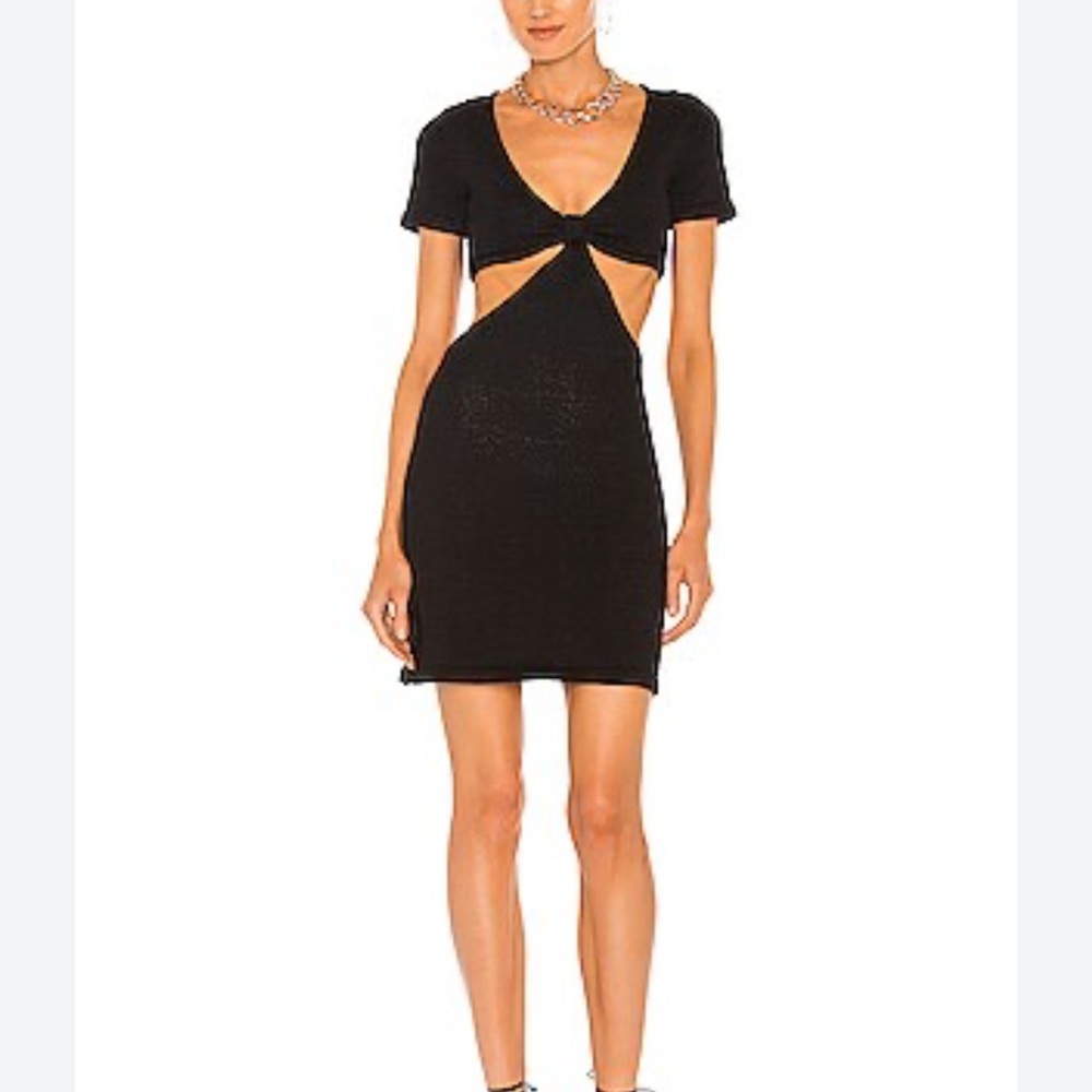 Cult Gaia Black Cut-Out Mini Dress - Picture 2 of 2